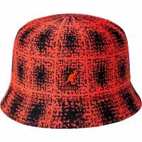 Kangol Grunge Plaidbin 99 Black/Cherry Kangol Caps and Hats