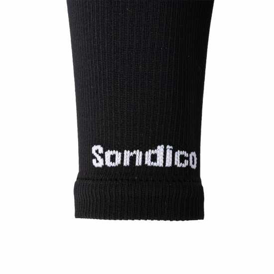 Sondico Football Sleeve 1Pk Juniors Черно Детски чорапи