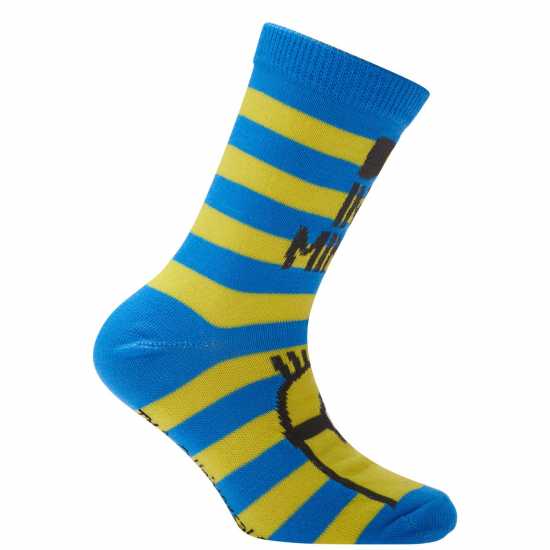 Character Despicable Me Crew Socks Childs Minion Boy 
