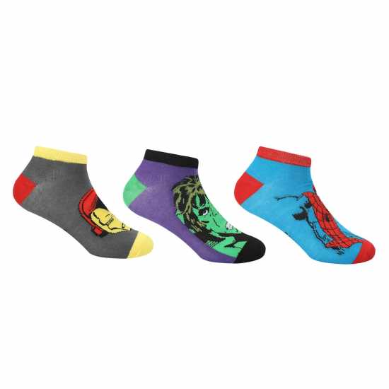 Мъжки чорапи Character Trainer Socks 3 Pack Character Trainer Socks 3 Pack Мъжки чорапи