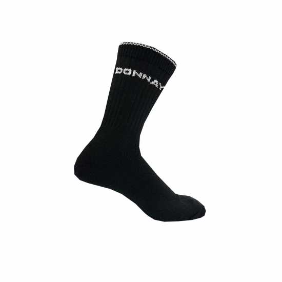 Donnay Crew 10 Pack Sports Socks Lddies Черно 