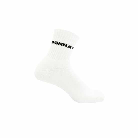 Donnay Ниски Чорапи 10 Pack Quarter Socks Ladies White Дамски чорапи