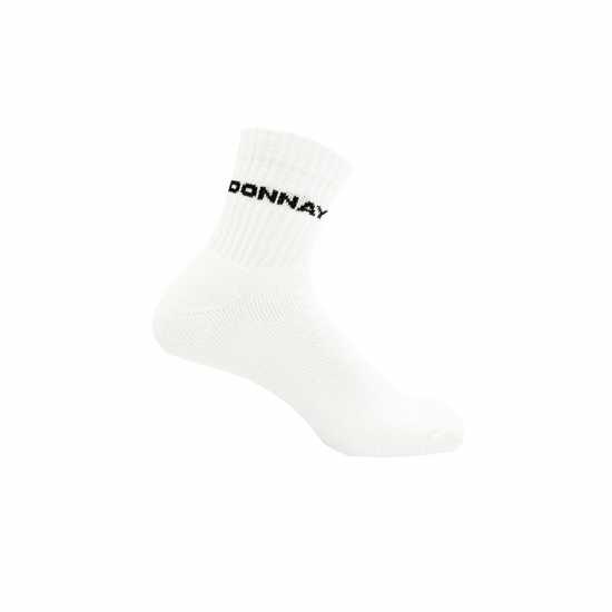 Ниски Чорапи Donnay 10 Pack Quarter Socks Ladies Бяло Ниски Чорапи Donnay 10 Pack Quarter Socks Ladies Бяло