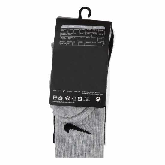 Детски чорапи Nike Basic Crew 3Pk Sock Infants Бяло/Сиво Nike Basic Crew 3Pk Sock Infants Бяло/Сиво Детски чорапи