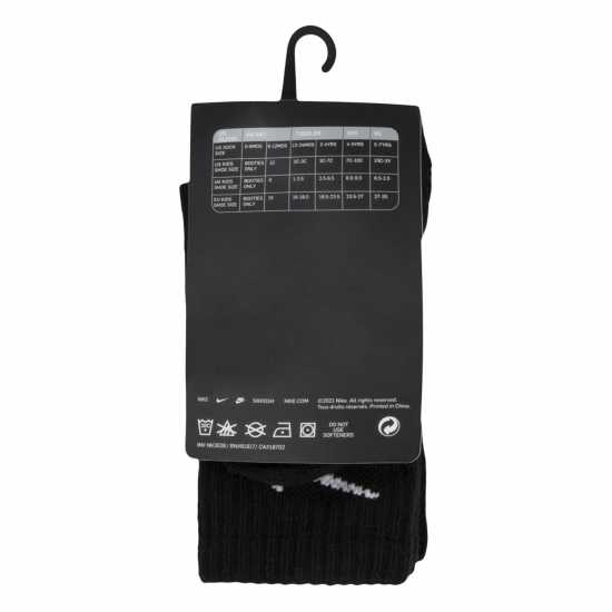 Nike Basic Crew 3Pk Childs Черно 