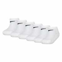 Nike Basic 6Pk Low Childs Бяло 