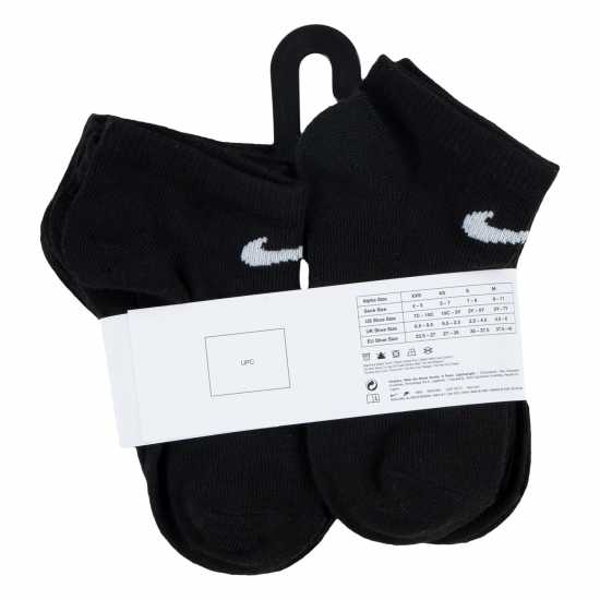 Nike Basic 6Pk Low Childs Черно 