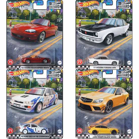 Hot Wheels Boulevard 1:64 Scale Metal Die-Cast Toy Car Hot Wheels Boulevard 1:64 Scale Metal Die-Cast Toy Car