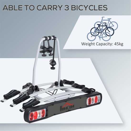 Homcom Bike Rack Bicycle Carrier Rear Rack  Колоездачни аксесоари