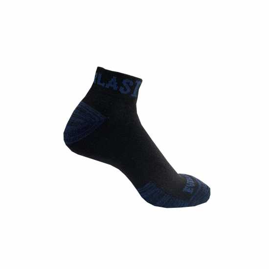 Everlast Qtr 6Pk Socks Mens Black Мъжки чорапи
