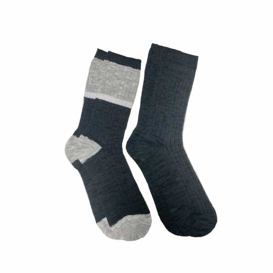 Soulcal C 2Pk Bt Socks Sn44 White Мъжки чорапи