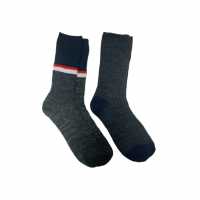 Soulcal C 2Pk Bt Socks Sn44 Black Мъжки чорапи