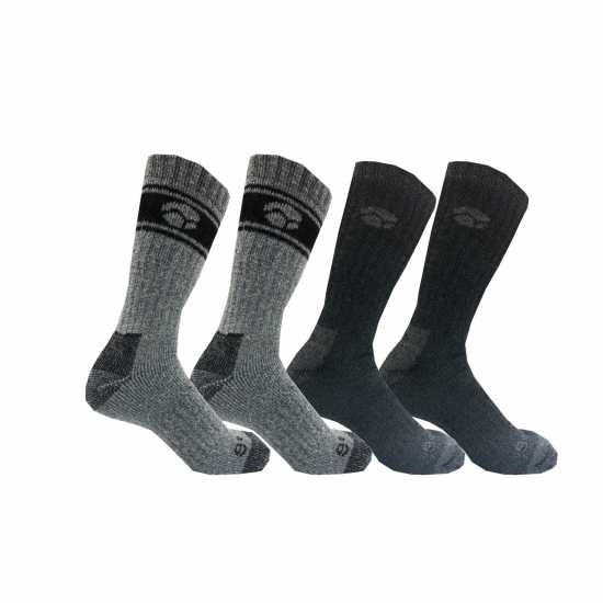 Мъжки чорапи Gelert Мъжки Чорапи 4Pk Crew Socks Mens Assorted Gelert Мъжки Чорапи 4Pk Crew Socks Mens Assorted Мъжки чорапи