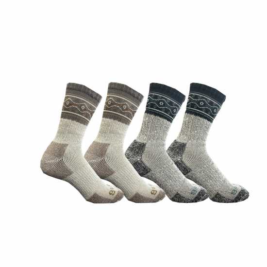 Gelert 4Pk Crw Socks Ladies Assorted Дамски чорапи