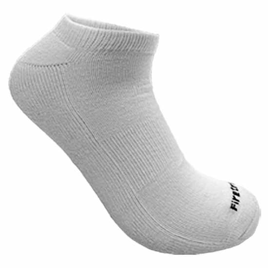 Firetrap 6Pk Trnr Sock Mens White Мъжки чорапи