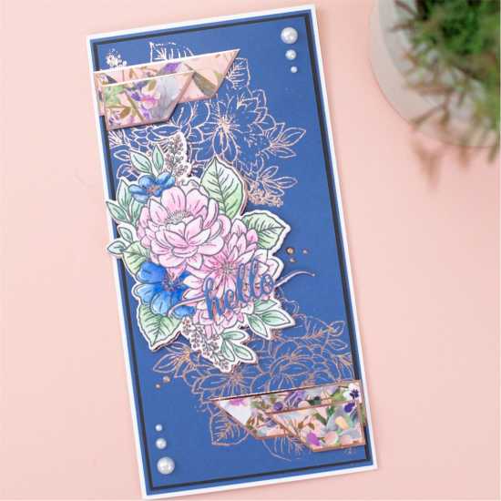 Spring Bouquet - Stamp & Die  Канцеларски материали
