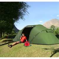 Outsunny 4-6 Man Camping Tent With Two Bedroom Green Палатки