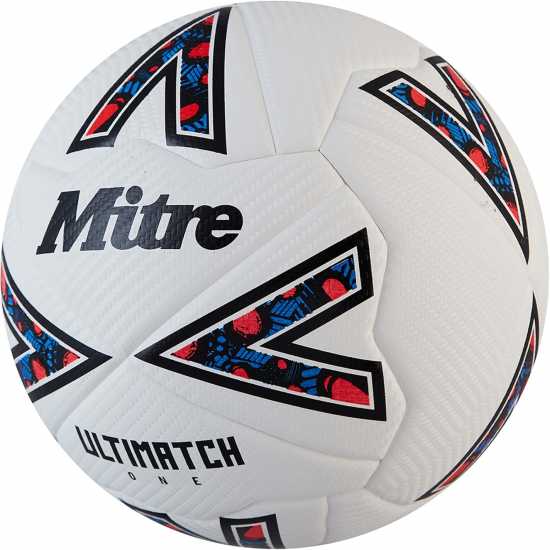 Mitre Ultimatch One Football Yellow Футболни топки