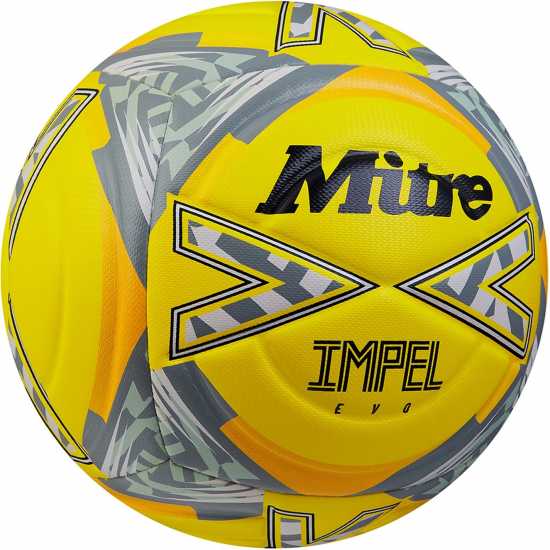 Mitre Impel Evo Football Yellow Футболни топки