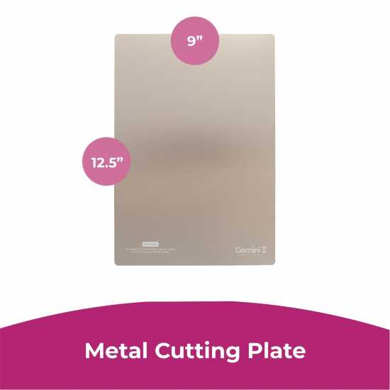 Gemini Ii Accessories Metal Cutting Plate
