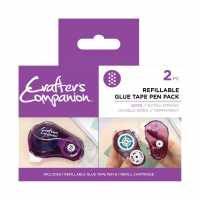 Glue Tape Pen & Refill Pack  Dots 2Pc  Канцеларски материали