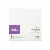 Crafter's Companion - 8x 8 White Card & Envelope