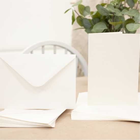 Crafter's Companion  - A5 Ivory Card & Envelopes 5