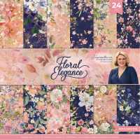 Floral Elegance - 12Inch X 12Inch Paper Pad