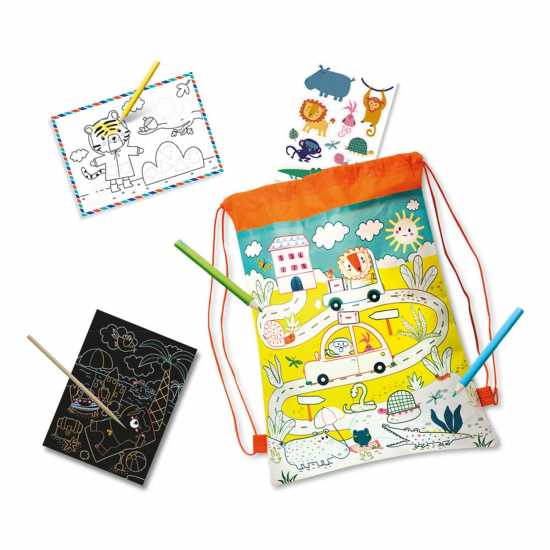 Activity Travel Bag Colouring Set  Подаръци и играчки
