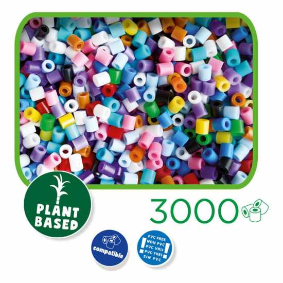 Beedz Green 3000 Iron-On Beads Mosaic Art Kit  Подаръци и играчки