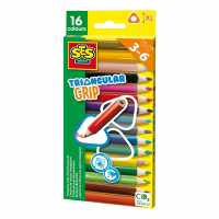 Children's Triangular Grip Thick Colouring Pencils