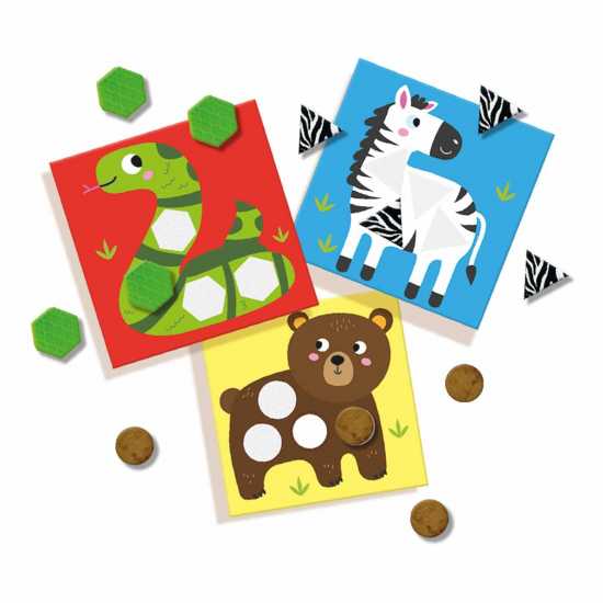 Children's My First Sensory Mosaic Cards  Подаръци и играчки