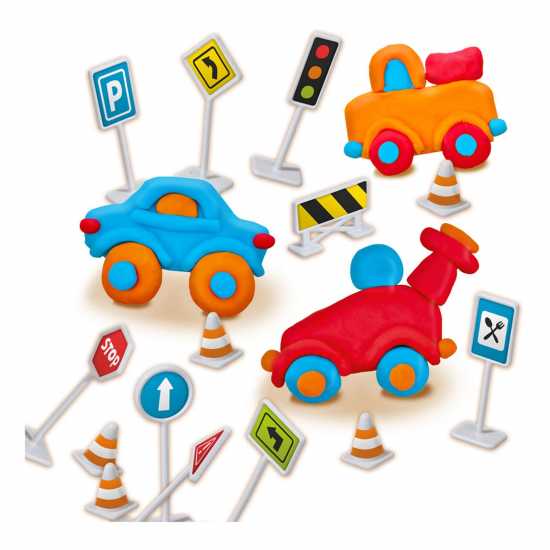 Traffic Modelling Dough Set  Подаръци и играчки