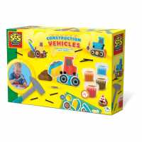 Children's Modelling Dough Construction Vehicles