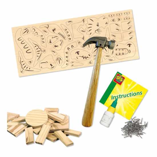 Dinosaurs Woodwork Craft Kit  Подаръци и играчки