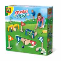 Wooden Minigolf Course Marble Set  Подаръци и играчки