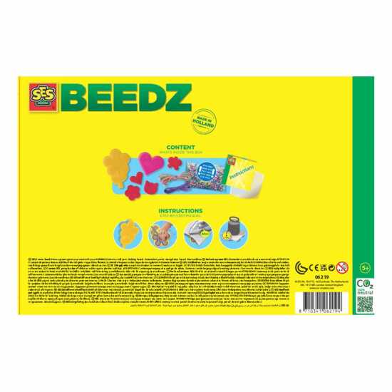Beedz Iron-On Beads Flower & Love Pegboards  Подаръци и играчки