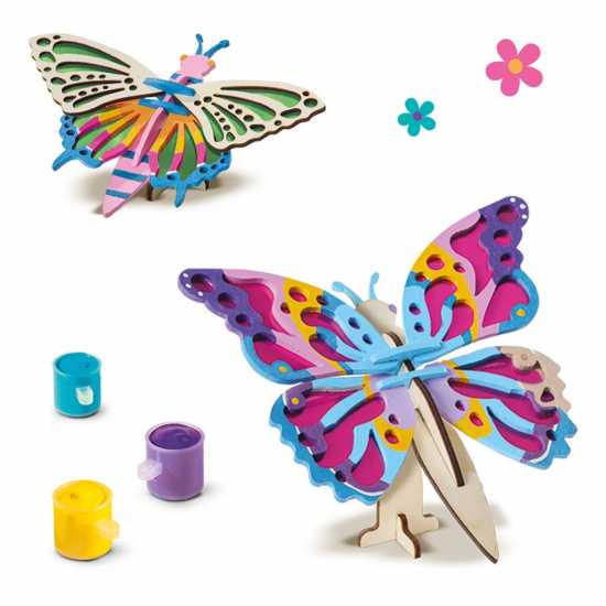 Inspired By Nature Decorate Wooden Butterflies  Подаръци и играчки