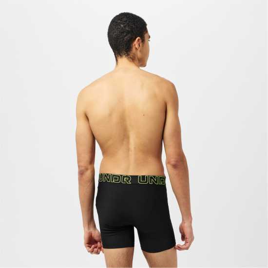 Under Armour 6In Tech 2 Mens Boxers Black/Bright 