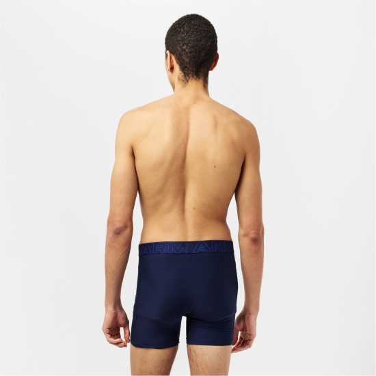 Under Armour 2pk 6In Tech 2 Mens Boxers Морско синьо/синьо 