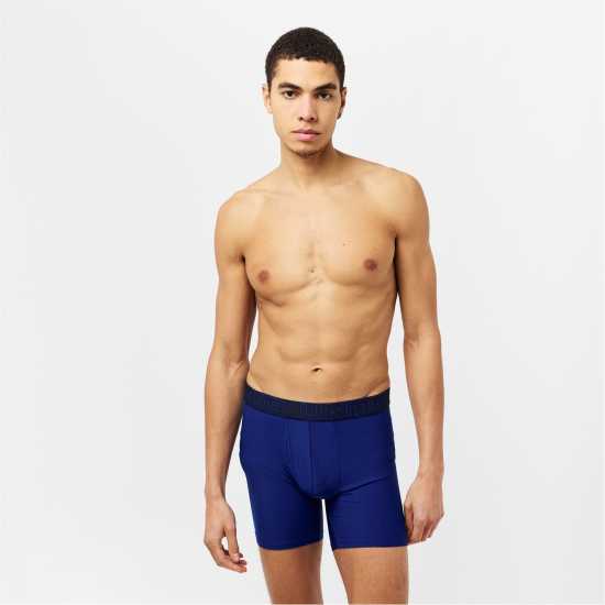 Under Armour 2pk 6In Tech 2 Mens Boxers Морско синьо/синьо 