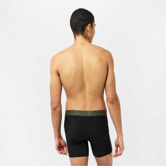 Under Armour 2Pk 6In Tech 2 Mens Boxers Зелено/Черно Under Armour 2Pk 6In Tech 2 Mens Boxers Зелено/Черно