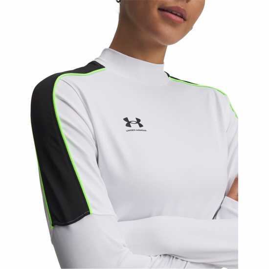 Under Armour Women's Challenger Baselayer Top White/Ult Black 