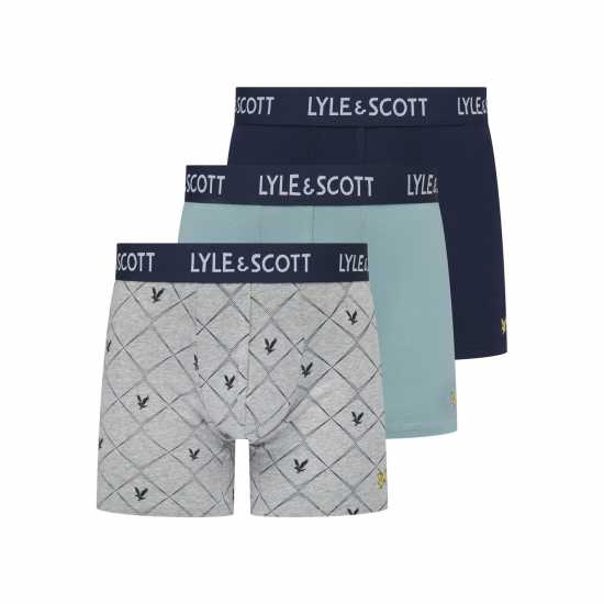 Lyle And Scott 3 Pack Trunks Sn99  Мъжко бельо