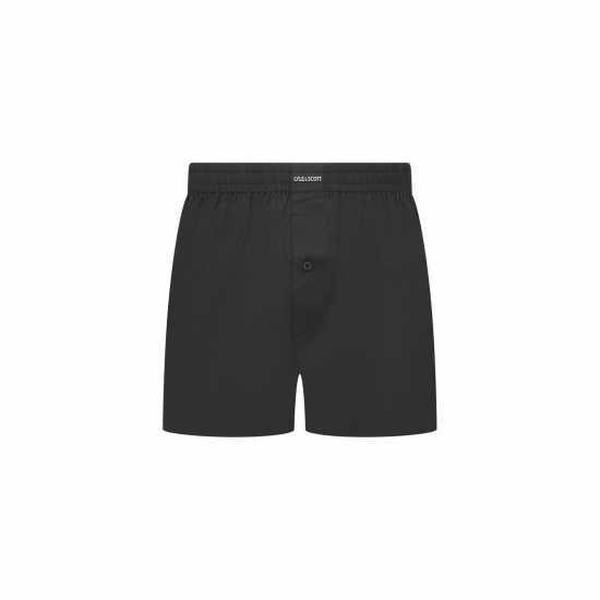 Lyle And Scott 2P Woven Bxr Sn99 Black Мъжко бельо