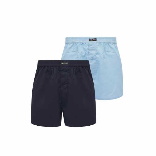 Lyle And Scott 2P Woven Bxr Sn99 Blue/Peacoat Мъжко бельо