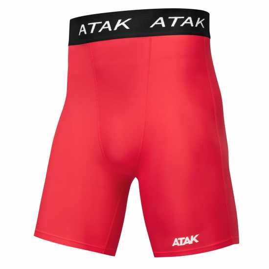 Детски Шорти Atak Sports Compression Shorts Junior Червено Детски основен слой дрехи