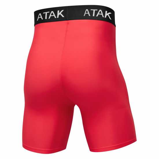 Детски Шорти Atak Sports Compression Shorts Junior Червено Детски основен слой дрехи
