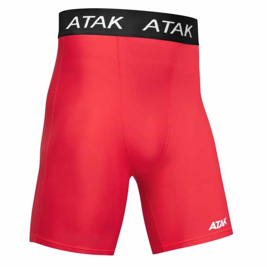 Детски Шорти Atak Sports Compression Shorts Junior Червено Детски основен слой дрехи