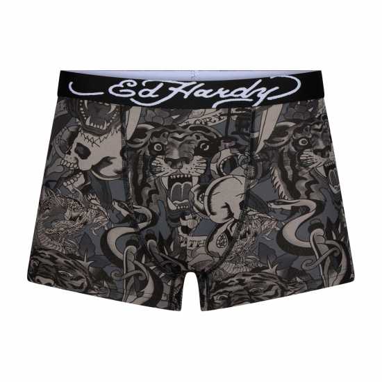 Ed Hardy Men's 5 Pack Boxers  